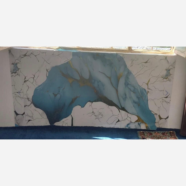 ماربل شیت طلاکوب کد 20112 ابعاد 122در280 cm ضخامت 2.5میل (پس کرایه)
