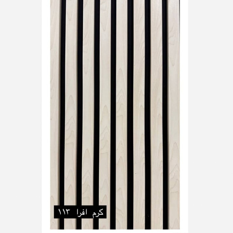 ترمووال فوم پنل رنگ کرم افرا کد 113، پانیذ روکش PVC ابعاد 50در280 cm (ارسال با باربری) (پس کرایه)