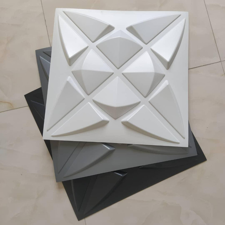 دیوارپوش پلیمری 3d (کد M-3) ابعاد 50در50 cm (پس کرایه)