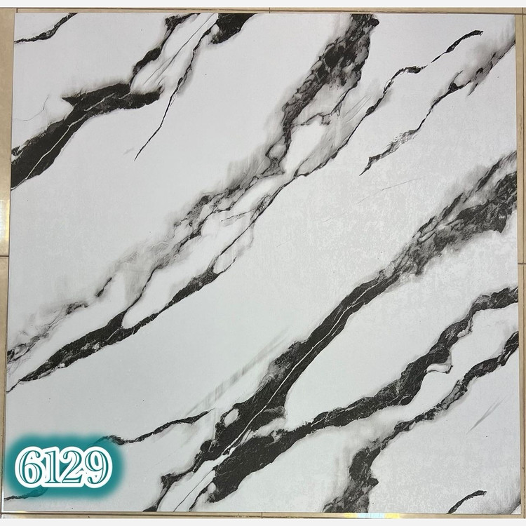 کفپوش PVC پرتردد کد 6129 طرح ماربل ابعاد 120در120 cm، ضخامت 2میل (نصب با چسب جداگانه) (پس کرایه)