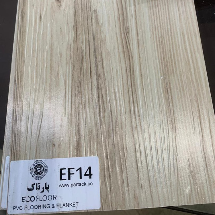 کفپوش PVCپشت چسبدار کد EF14 ابعاد 18در120 cm، ضخامت 2میل بسته شامل 3متر و88 سانتی مترمربع (پس کرایه)