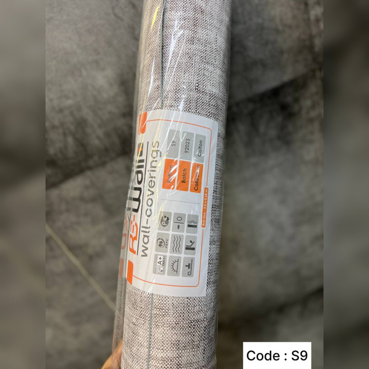 دیوارپوش رولی ریوال پلاس کد S9 ابعاد 68cmدر3متر (پسکرایه)