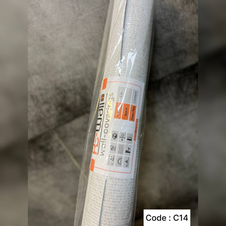 دیوارپوش رولی ریوال پلاس کد C14 ابعاد 68cmدر3متر (پسکرایه)