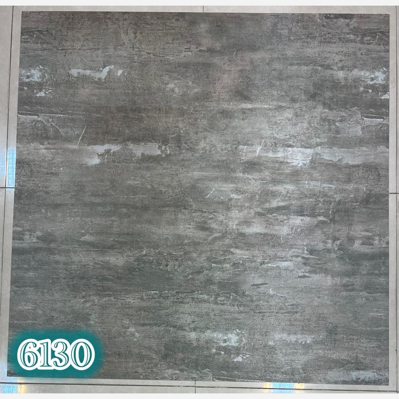 کفپوش PVC پرتردد کد 6130 طرح ماربل ابعاد120در120 cm، ضخامت 2میل (نصب با چسب جداگانه) (پس کرایه)