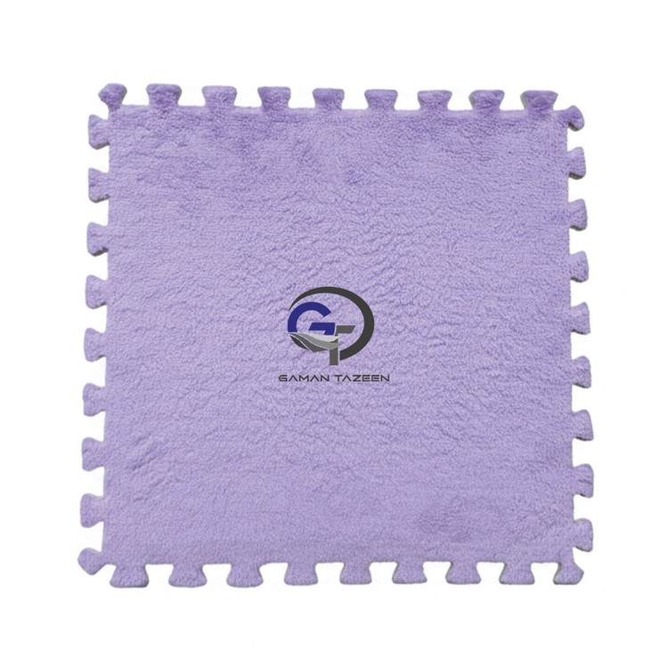 کفپوش تایل موکتی اتاق کودک،ابعاد 28در28 cm،(پازلی)ضربه گیر (پس کرایه)