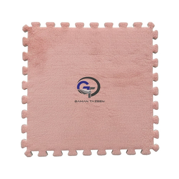 کفپوش تایل موکتی اتاق کودک،ابعاد 28در28 cm،(پازلی)ضربه گیر (پس کرایه)