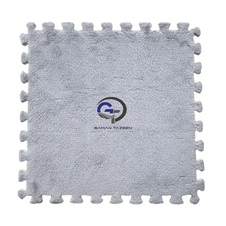 کفپوش تایل موکتی اتاق کودک،ابعاد 28در28 cm،(پازلی)ضربه گیر (پس کرایه)