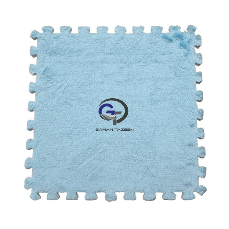 کفپوش تایل موکتی اتاق کودک،ابعاد 28در28 cm،(پازلی)ضربه گیر (پس کرایه)