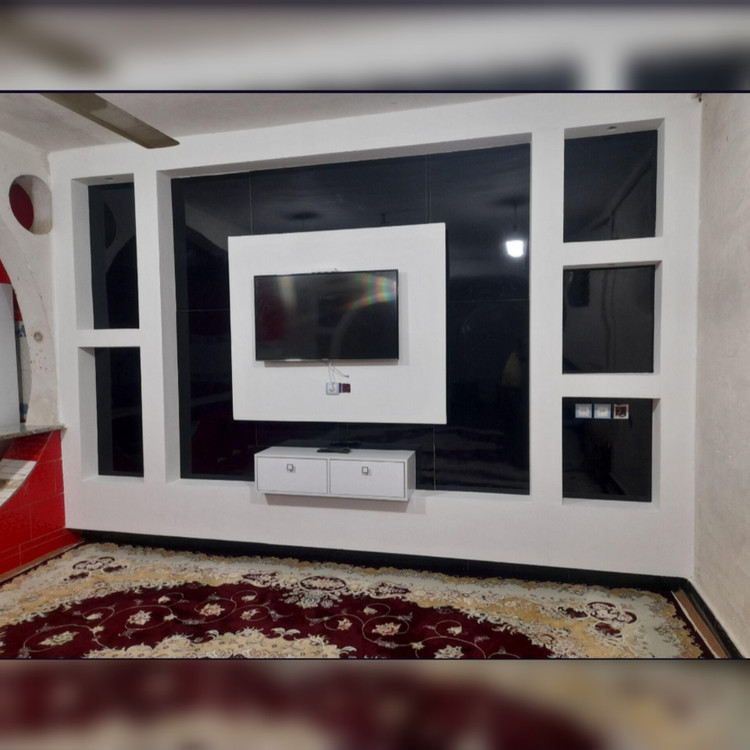 ماربل شیت مشکی ابعاد60در120 cm ضخامت 2.5میل (پس کرایه)