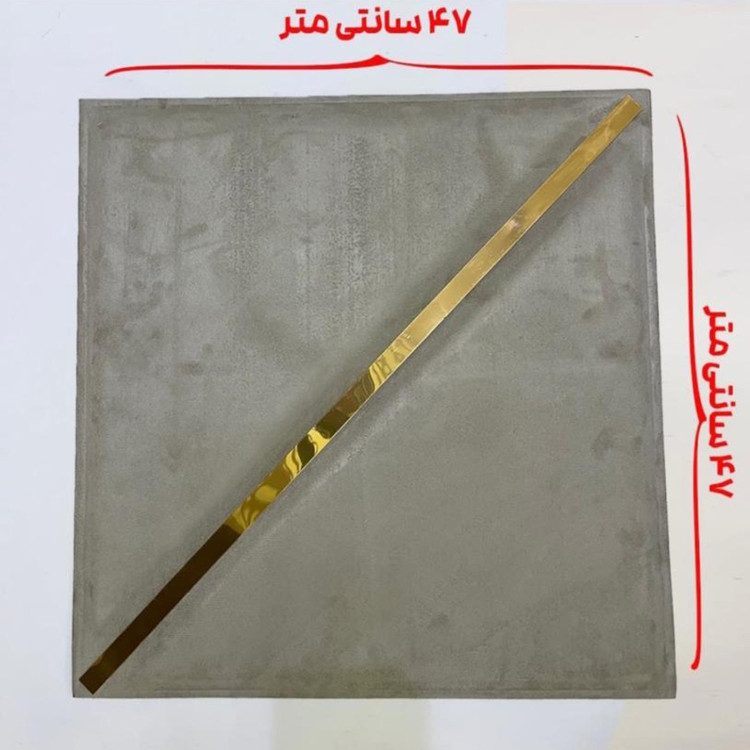دیوارپوش لمسه مخملی پشت چسبدار مدل مثلث ابعاد 47در47 cm ضخامت 20میل،16رنگ (پس کرایه)