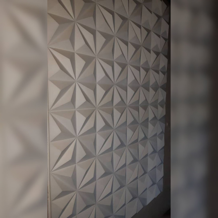 دیوارپوش پلیمری 3d (کد 003) الماس ابعاد 50در50 cm (پس کرایه)