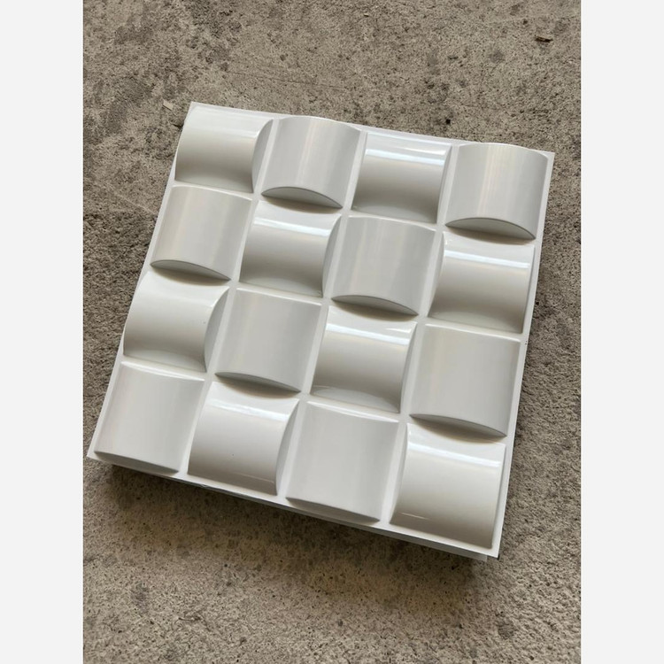 دیوارپوش پلیمری 3d (کد 005) حریر مشبک ابعاد 50در50 cm (پس کرایه)