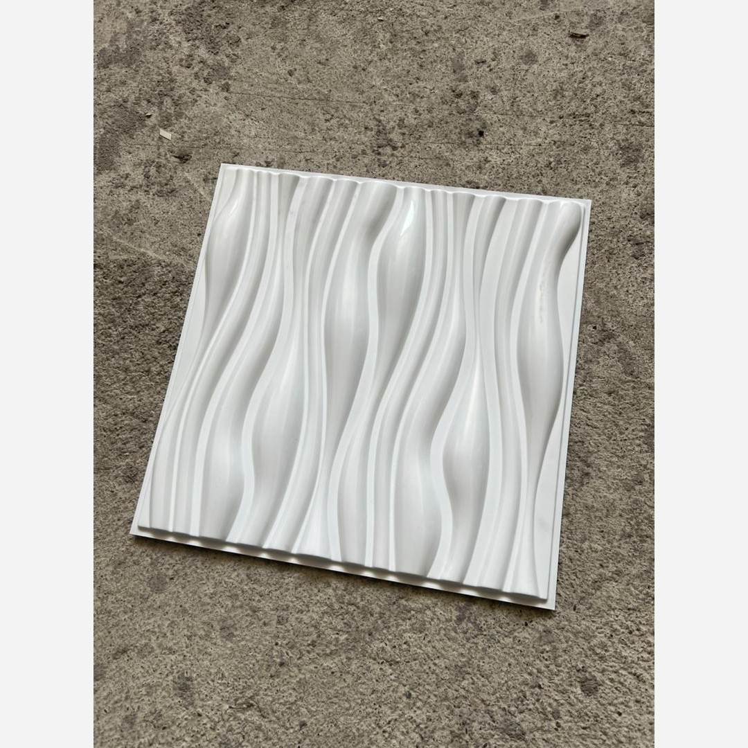 دیوارپوش پلیمری 3d (کد 014) ابعاد 50در50 cm، ضخامت 1.5میل، برجستگی 2cm (پس کرایه)