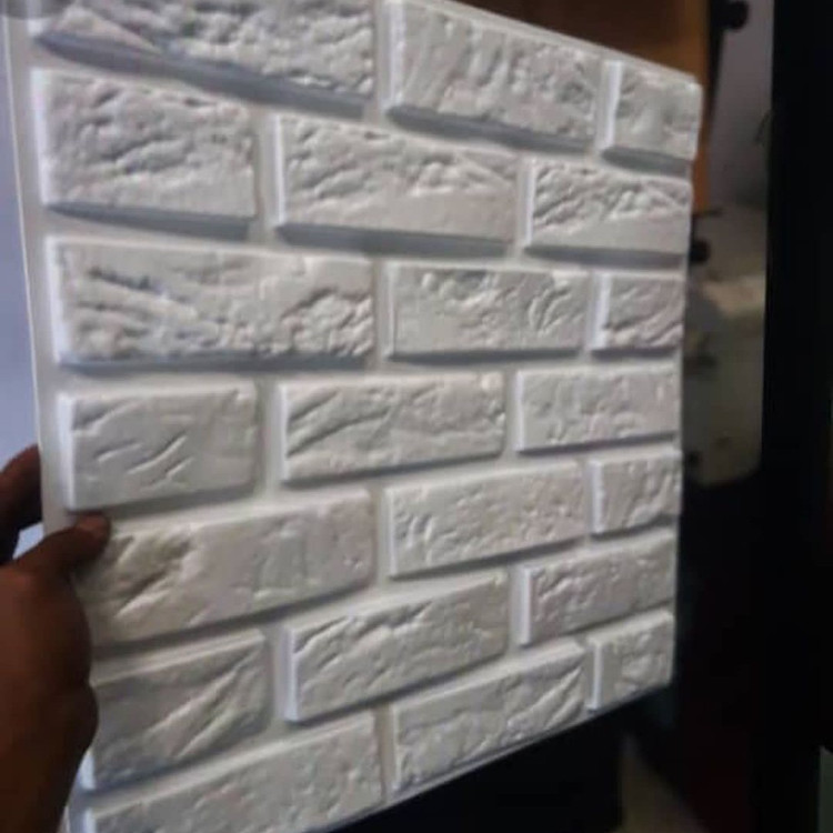 دیوارپوش پلیمری 3d (کد 016) آجری ابعاد 50در50 cm (پس کرایه)