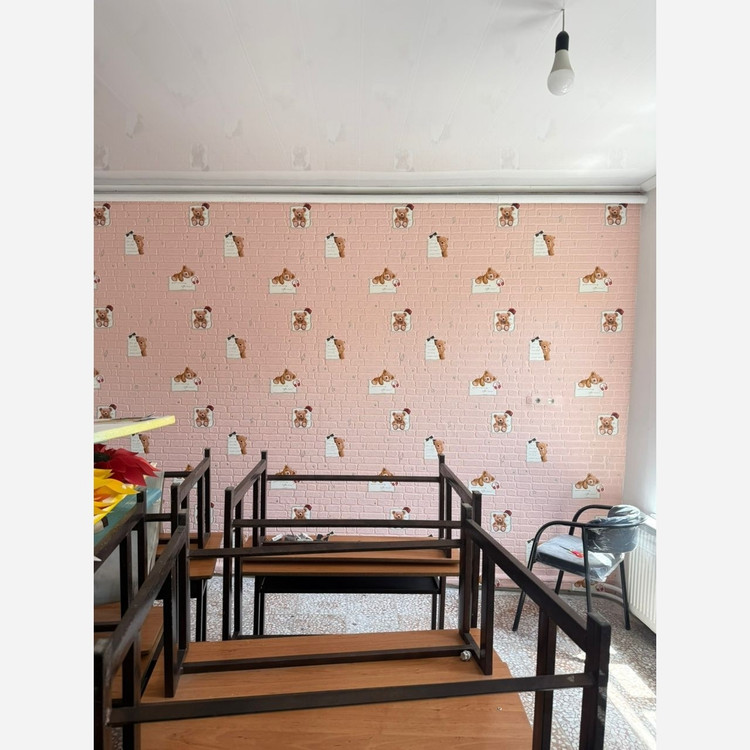 4رنگ دیوارپوش فومی اتاق کودک مدل خرس 70در70 cm ضخامت 5میل (پس کرایه)