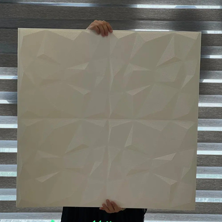 دیوارپوش فومی پشت چسبدار کریستالی 70در70 cm ضخامت 7میل (پسکرایه)