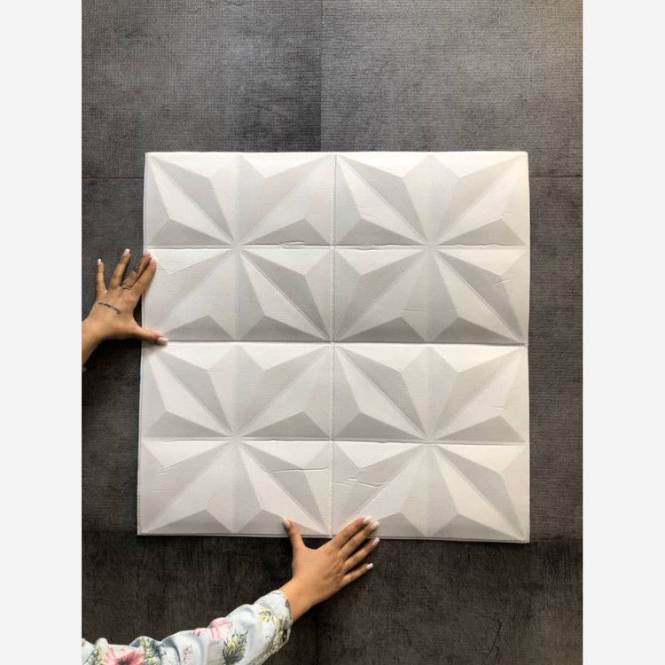 دیوارپوش فومی پشت چسبدار هشت پر 70در70 cm ضخامت 7میل (پسکرایه)