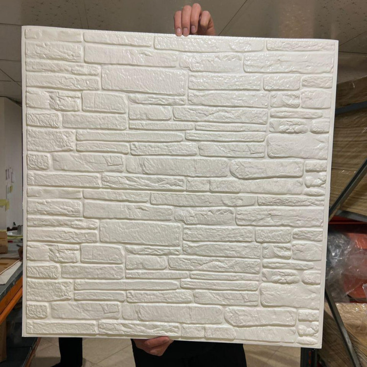 دیوارپوش فومی پشت چسبدار آجری آنتیک 70در70 cm ضخامت 7میل (پسکرایه)