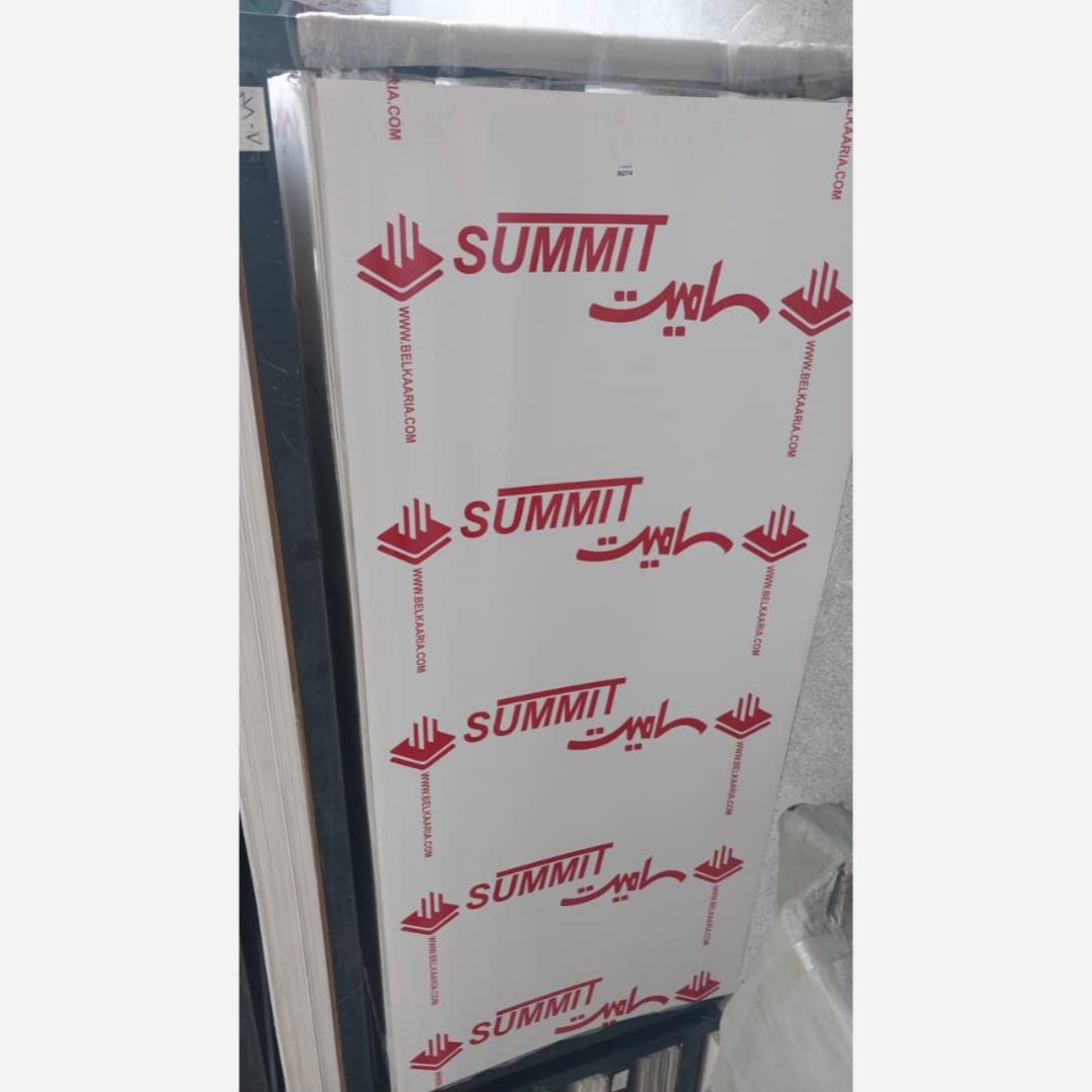 ماربل شیت کد 8074 سفید هایگلاس ابعاد 122در280 cm ضخامت 2.5میل (پسکرایه)