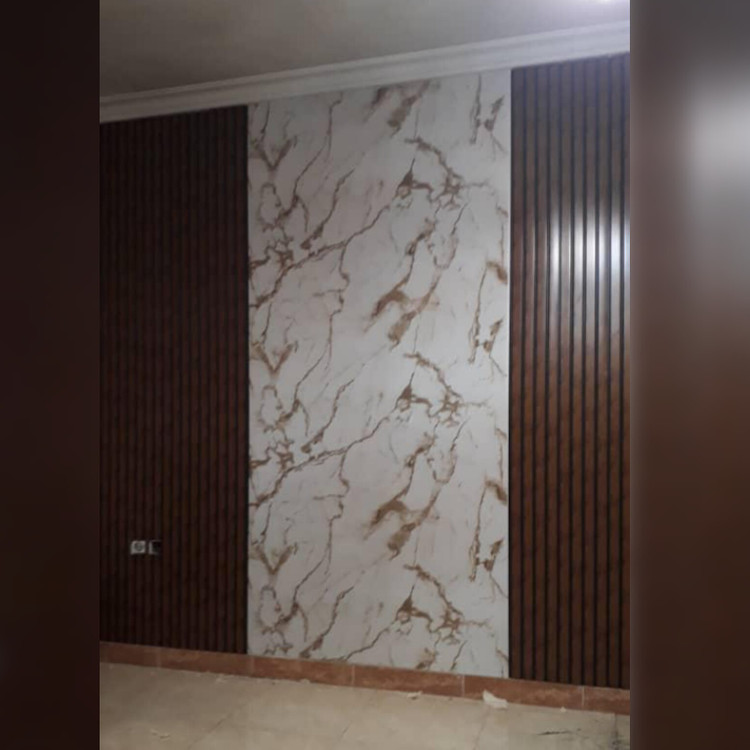 ترمووال PVC گردویی جنگلی کد 2021 ابعاد 20در280 cm، ضخامت 1 cm (ارسال با باربری از تهران) (پس کرایه)
