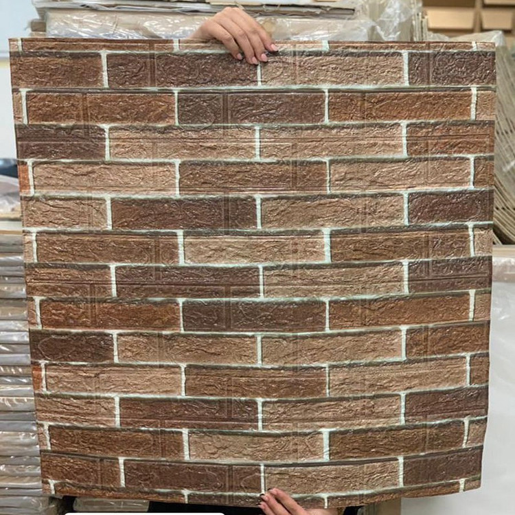 دیوارپوش فومی پشت چسبدار وارداتی کد AA-40 ابعاد70در70 cm ضخامت 5میل (پس کرایه)