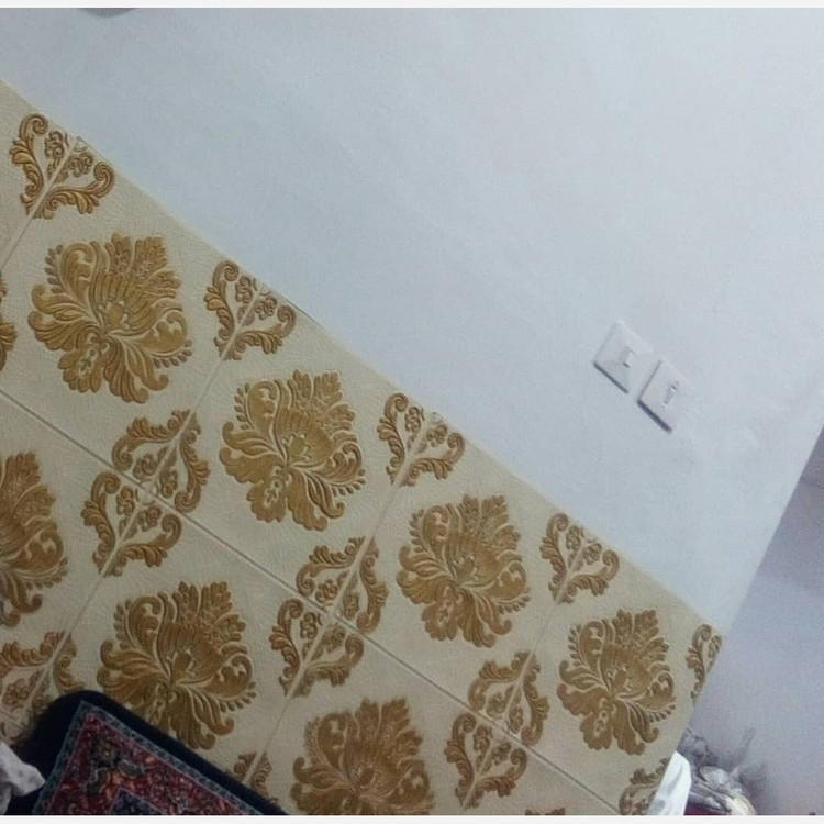 دیوارپوش فومی پشت چسبدار (کد Rs065-D07) ابعاد70در70 cm ضخامت 4میل(پس کرایه)