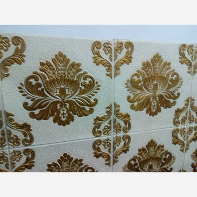 دیوارپوش فومی پشت چسبدار (کد Rs065-D07) ابعاد70در70 cm ضخامت 4میل(پس کرایه)