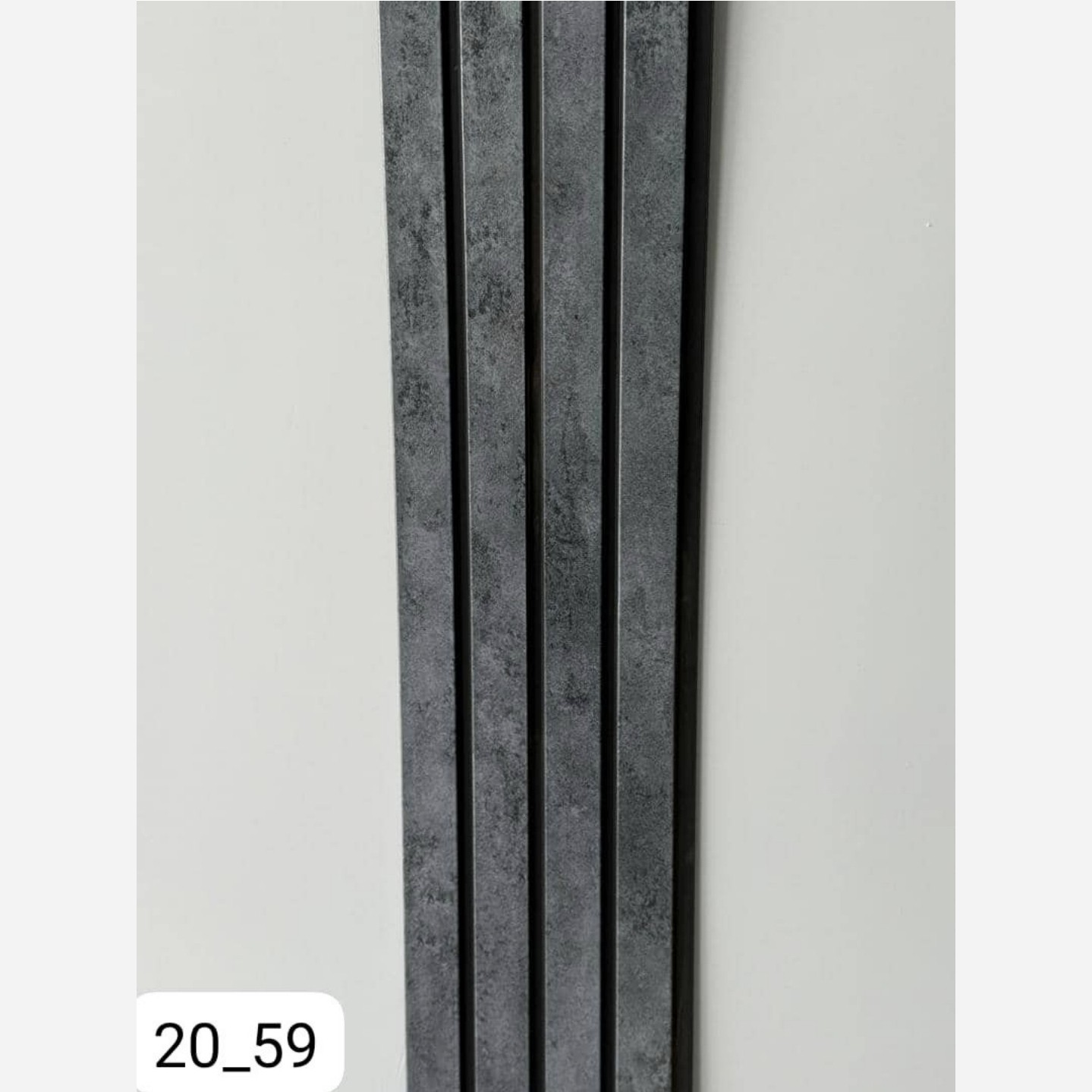 ترمووال PVC پتینه طوسی مات کد 59-20 ابعاد 20در280 cm، ضخامت 1 cm (ارسال با باربری) (پس کرایه)