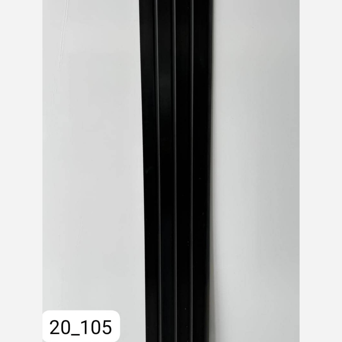 ترمووال PVC مشکی مات کد 20105 ابعاد 20در280 cm، ضخامت 1 cm (ارسال با باربری) (پس کرایه)