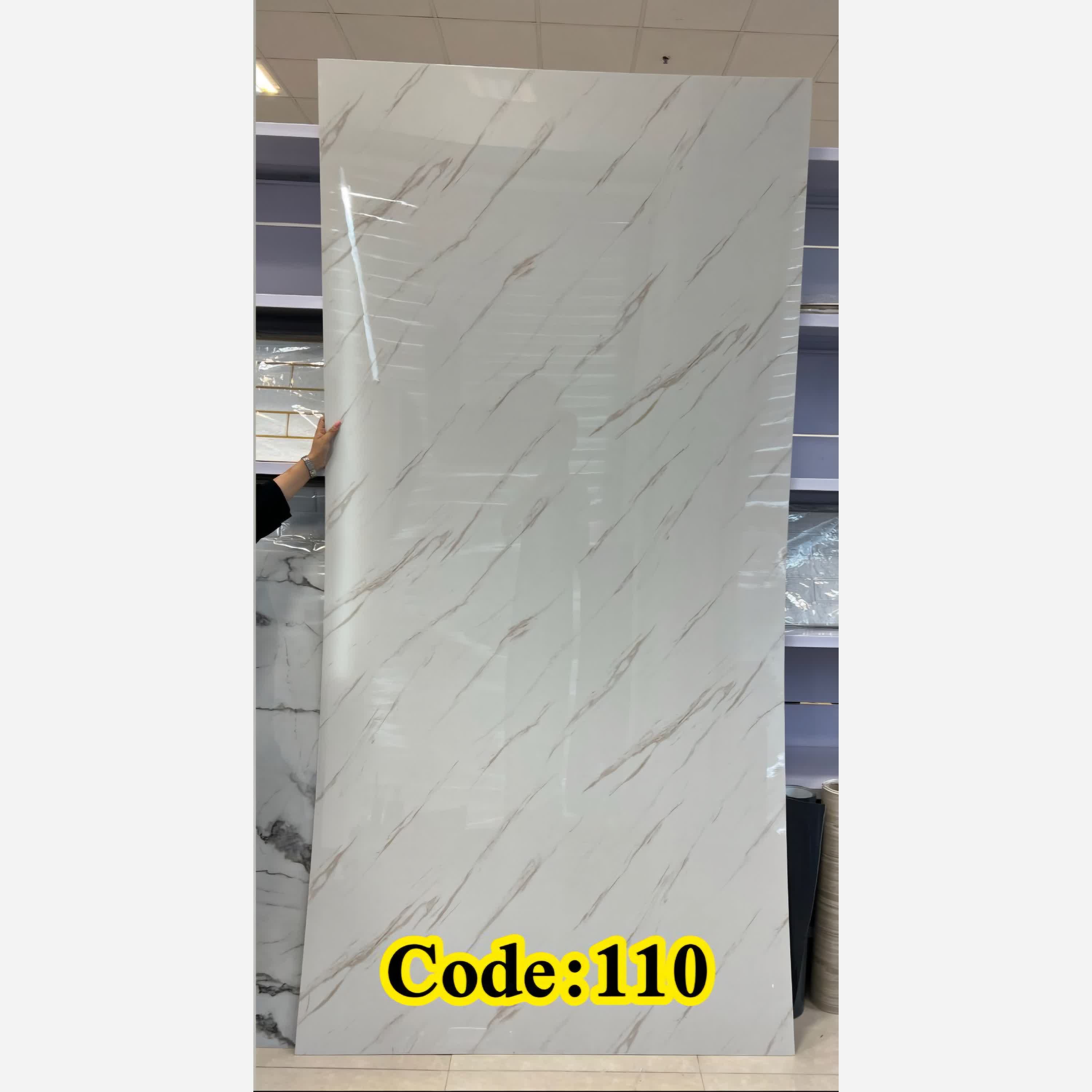 ماربل شیت کد 110 ابعاد 122در280 cm ضخامت 2.5 میل وارداتی کیفیت عالی آلمانی (پس کرایه)