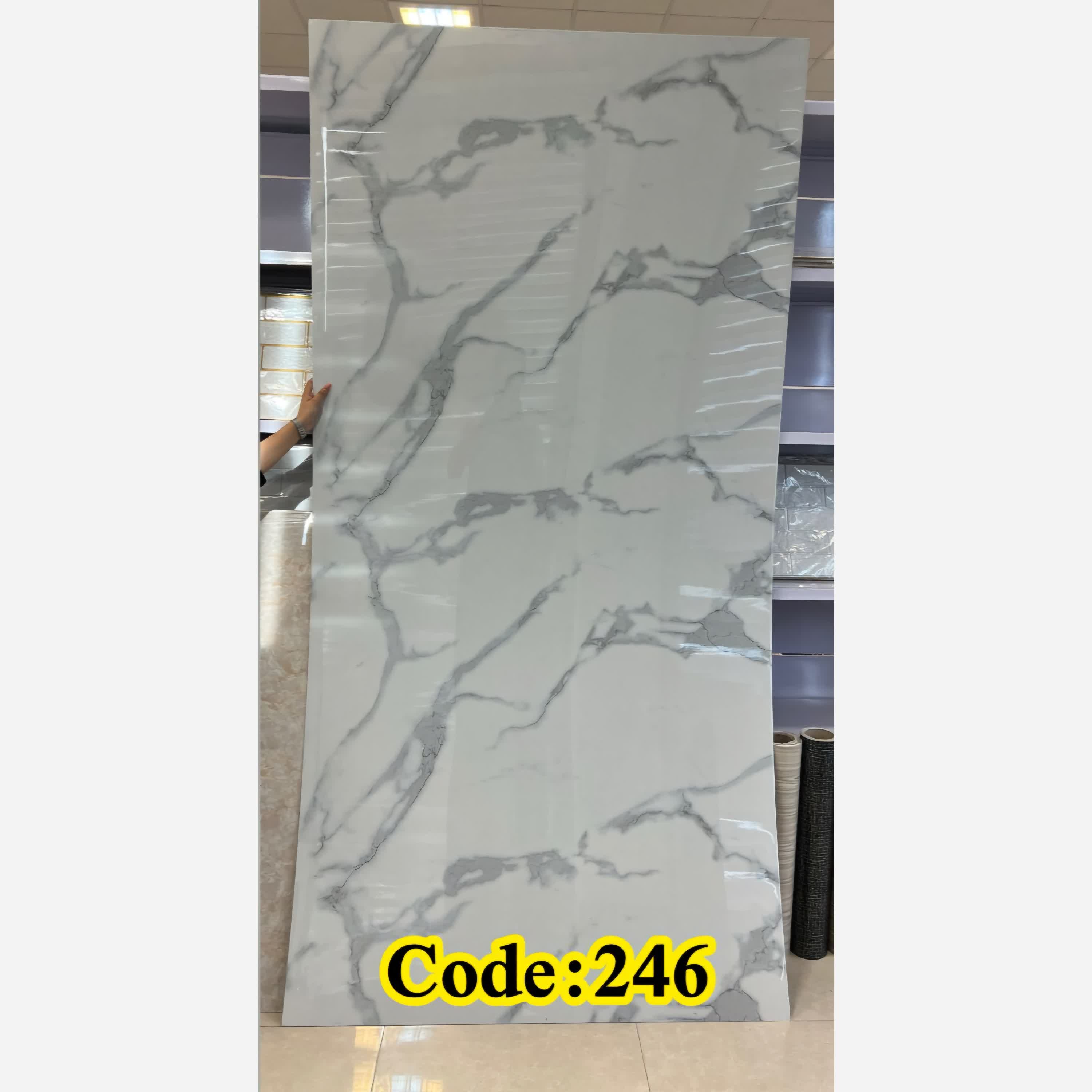 ماربل شیت کد 246 ابعاد 122در280 cm ضخامت 2.5 میل وارداتی کیفیت عالی آلمانی (پس کرایه)