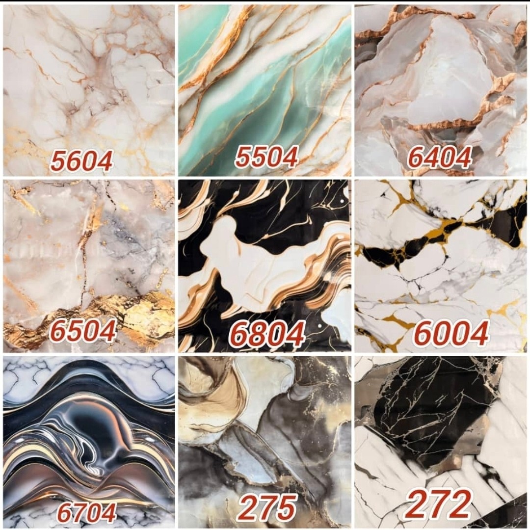 دیوار پوش فوم ماربل طرح چوب کد 111 ماربلشیت پشت چسبدار 60در60 (پسکرایه)
