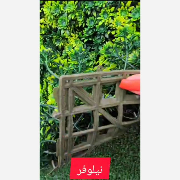 گرین وال نیلوفر ابعاد 50در50 cm (دیوار سبز/گرینوال)(پس کرایه)
