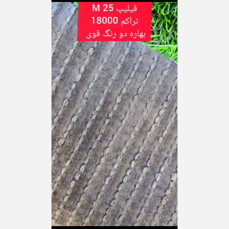 چمن مصنوعی فیلیپ بهاره 25میل تراکم 18000 دو رنگ قوی (پس کرایه)