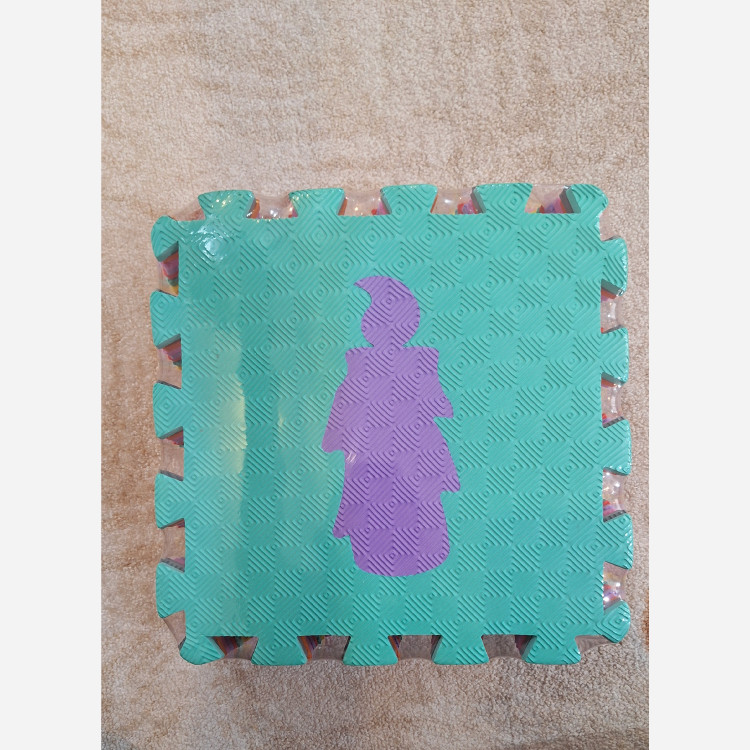 کفپوش تاتامی کودک ابعاد 33در33 cm (مدل اشکال) بسته 9تایی جمعاً یک مترمربع (پسکرایه)