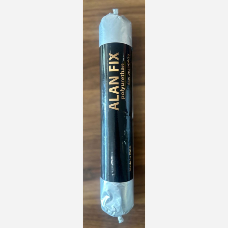چسب سوسیسی پلی اورتان 800گرمی مناسب نصب کفپوش حمام و سرویس بهداشتی (پسکرایه)