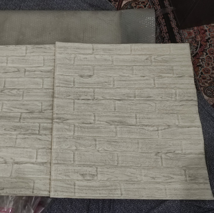 دیوارپوش فومی پشت چسبدار طرح چاپی کد M69 ابعاد 70در77 ضخامت 8میل (پسکرایه)