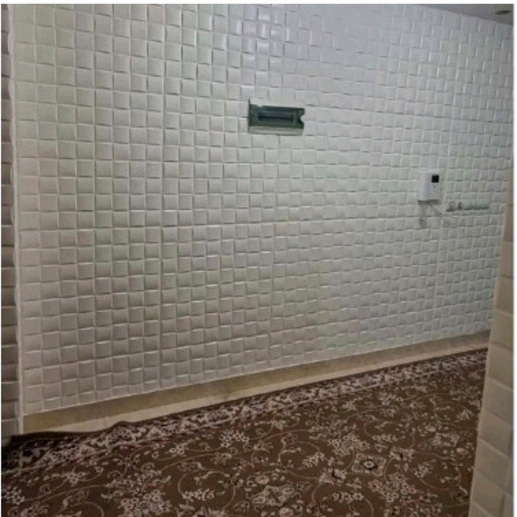 دیوارپوش فومی پشت چسبدار مربع مشبک 70در70 cm ضخامت 7میل (پسکرایه)